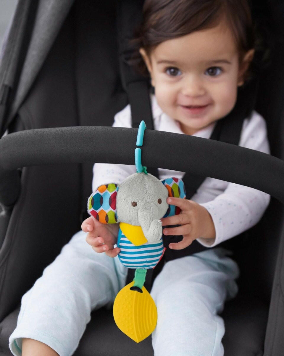 Skip Hop Bandana Buddie Activity Toy - Elephant - Baby Toy - not - on - sale