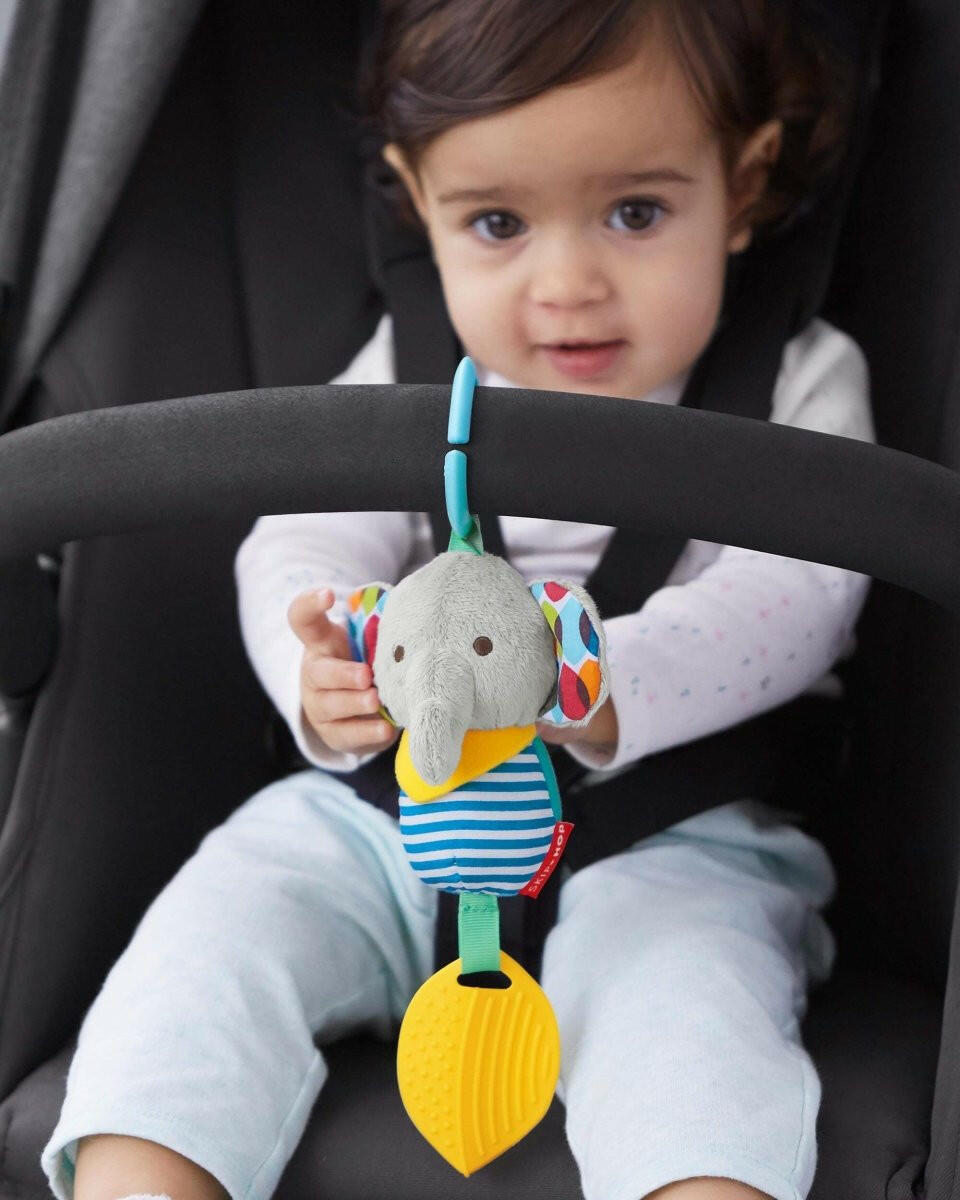 Skip Hop Bandana Buddie Activity Toy - Elephant - Baby Toy - not - on - sale