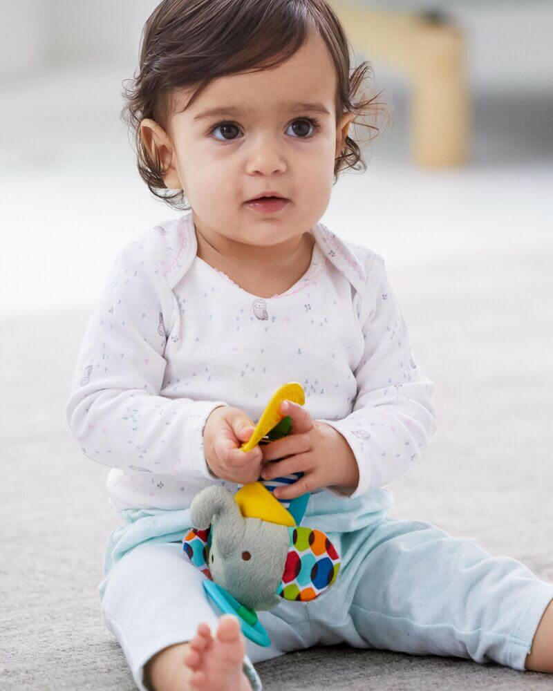 Skip Hop Bandana Buddie Activity Toy - Elephant - Baby Toy - not - on - sale
