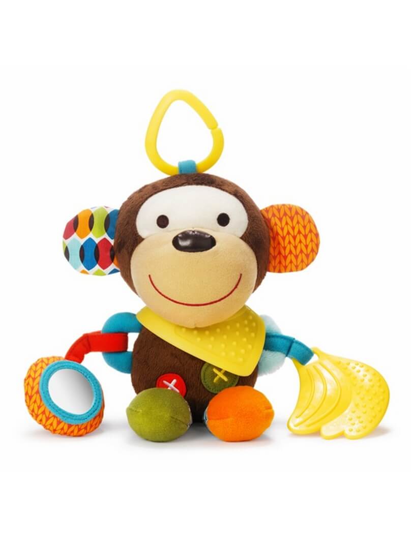 Skip Hop Bandana Buddie Activity Toy - Monkey -HYPHEN KIDS