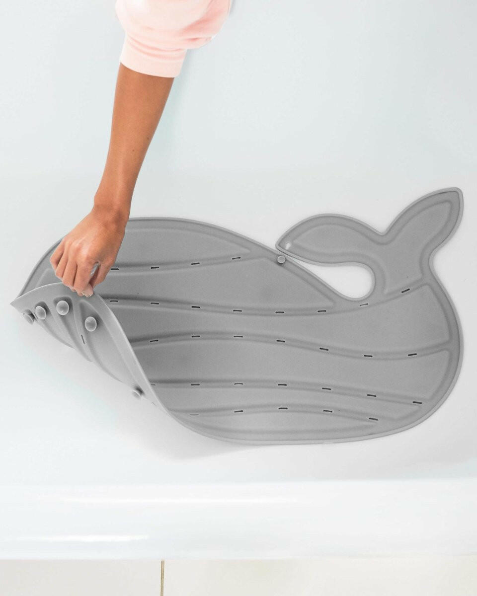 Skip Hop Moby Bath Mat - Grey - Baby Bathing - not - on - sale