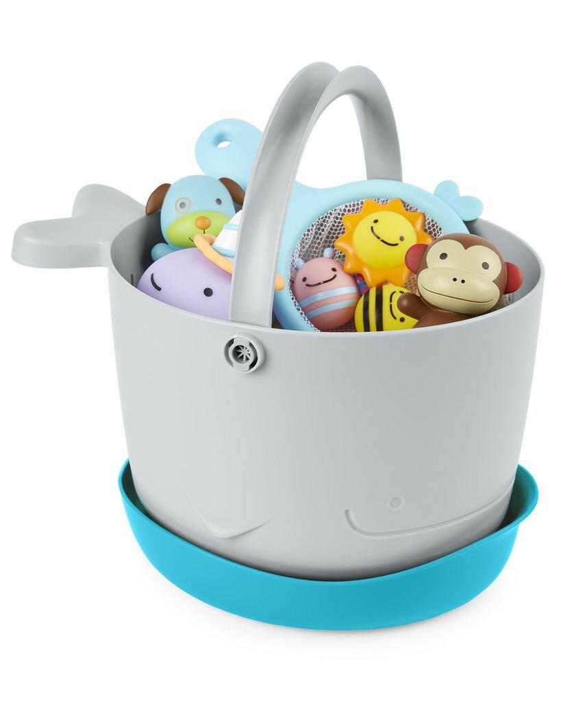 Skip Hop Moby Stowaway Bath Toy Bucket - HYPHEN KIDS