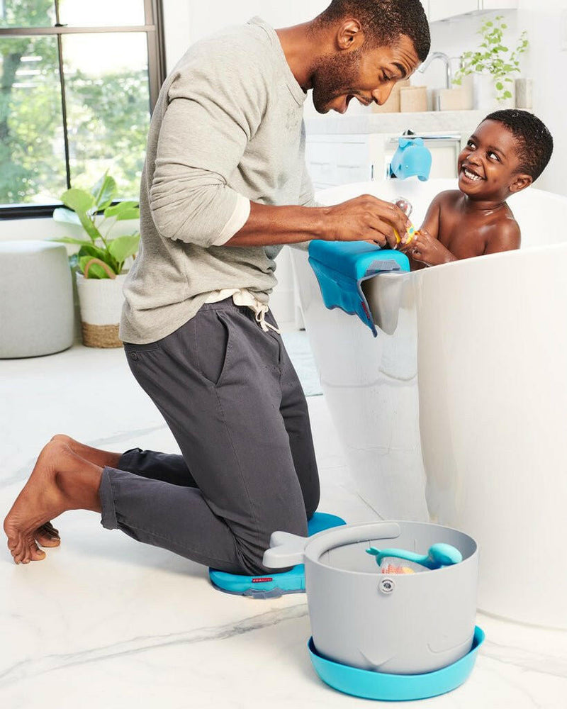 Skip Hop Moby Stowaway Bath Toy Bucket - HYPHEN KIDS