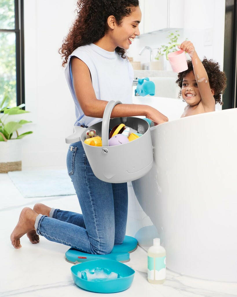 Skip Hop Moby Stowaway Bath Toy Bucket - HYPHEN KIDS