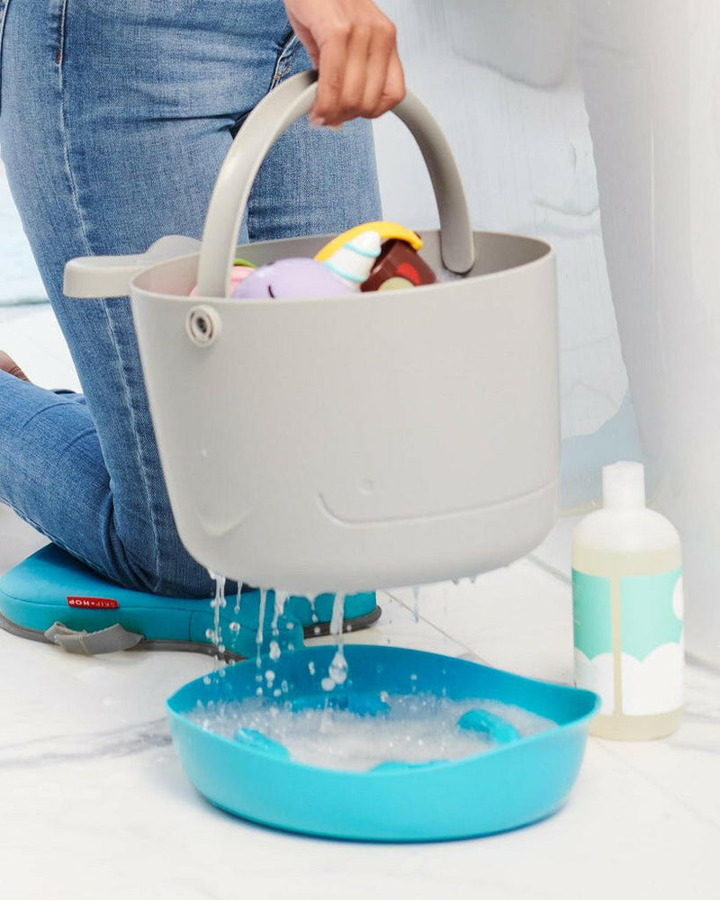 Skip Hop Moby Stowaway Bath Toy Bucket - HYPHEN KIDS