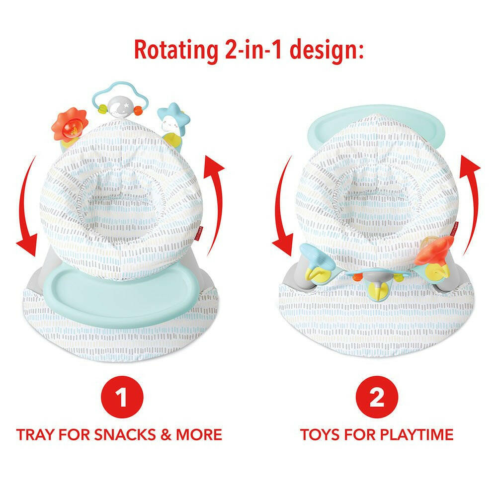 Skip Hop Silver Lining Cloud 2 In 1 Activity Floor Seat - HYPHEN KIDS