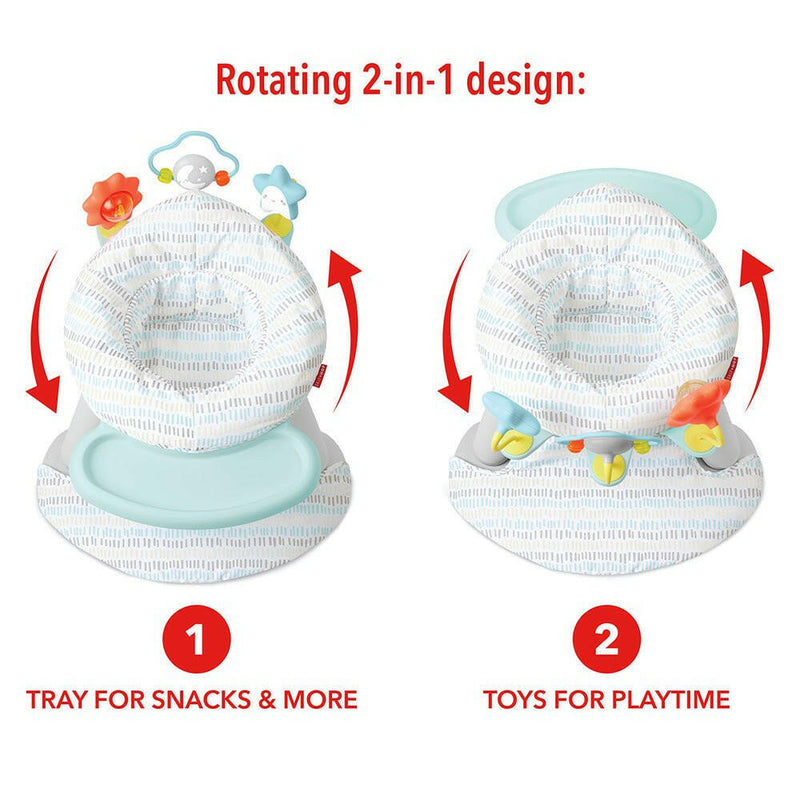 Skip Hop Silver Lining Cloud 2 In 1 Activity Floor Seat - HYPHEN KIDS