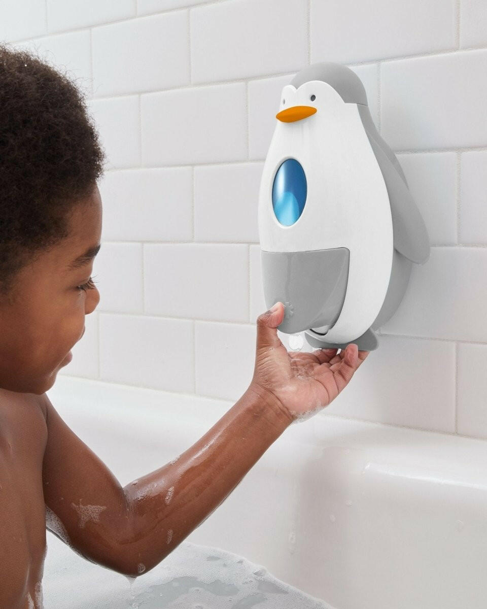 Skip Hop Soapster Soap and Sanitizer Dispenser Penguin - HYPHEN KIDS