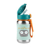 Skip Hop Spark Style Stainless Steel Straw Bottle - Robot - Thermos Bottle - not - on - sale