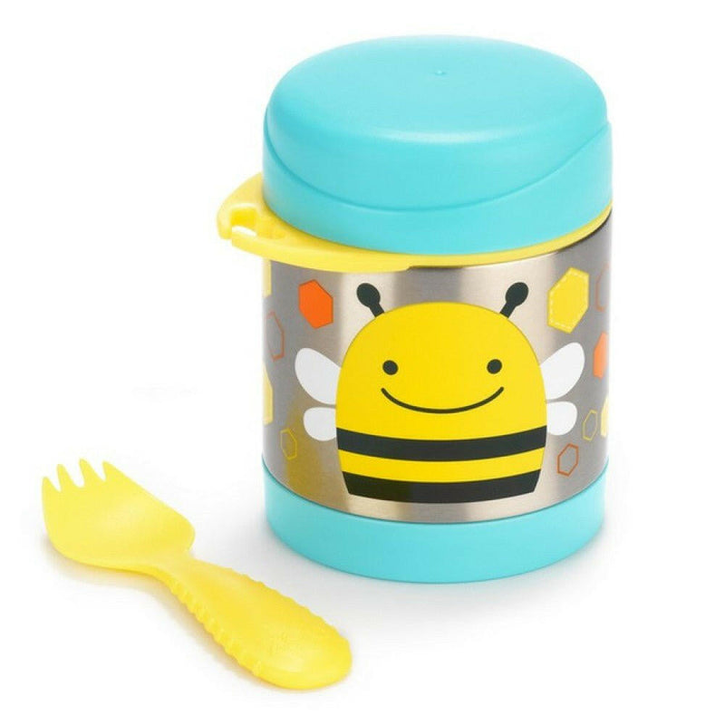 Skip Hop Zoo Insulated Little Kid Food Jar - Bee - HYPHEN KIDS
