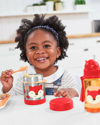 Skip Hop Zoo Insulated Little Kid Food Jar - Fox - Food Jar - feeding