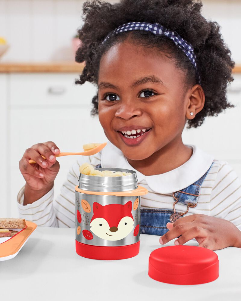 Skip Hop Zoo Insulated Little Kid Food Jar - Fox -HYPHEN KIDS