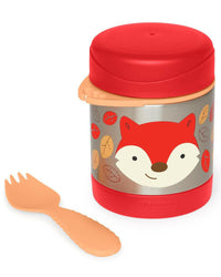 Skip Hop Zoo Insulated Little Kid Food Jar - Fox - Food Jar - feeding