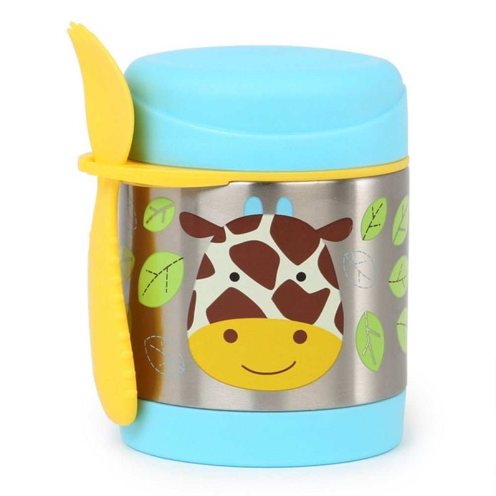 Skip Hop Zoo Insulated Little Kid Food Jar - Giraffe -HYPHEN KIDS