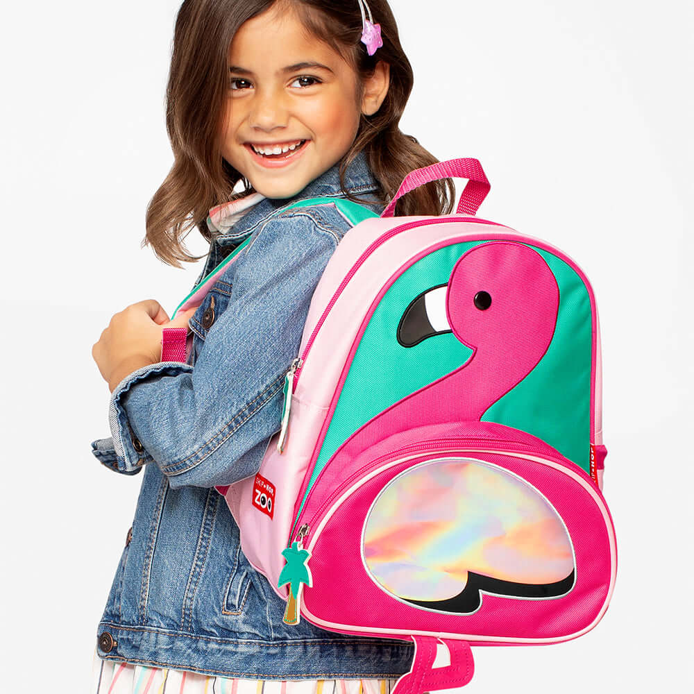Skip Hop Zoo Little Kid Backpack - Flamingo -HYPHEN KIDS