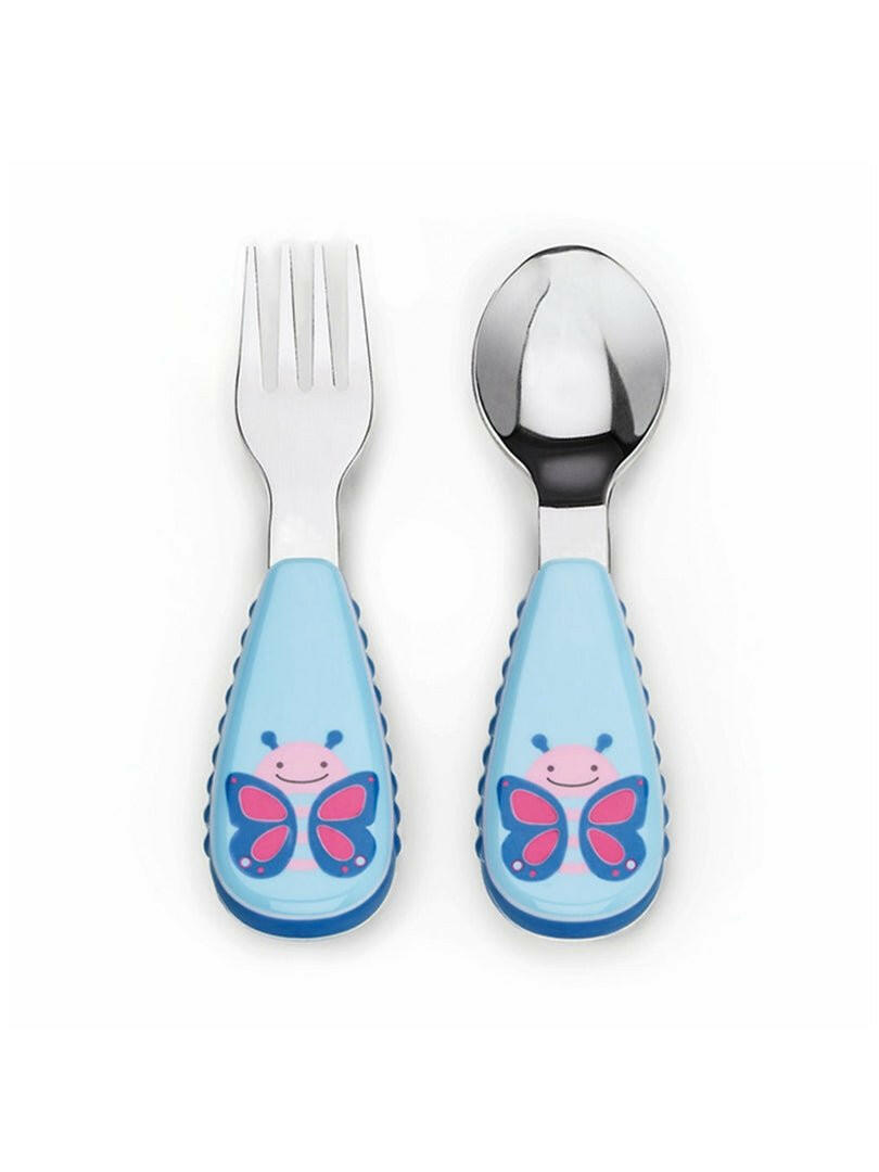 Skip Hop Zoo Utensils Fork & Spoon - Butterfly - Bowls & Utensils - not - on - sale