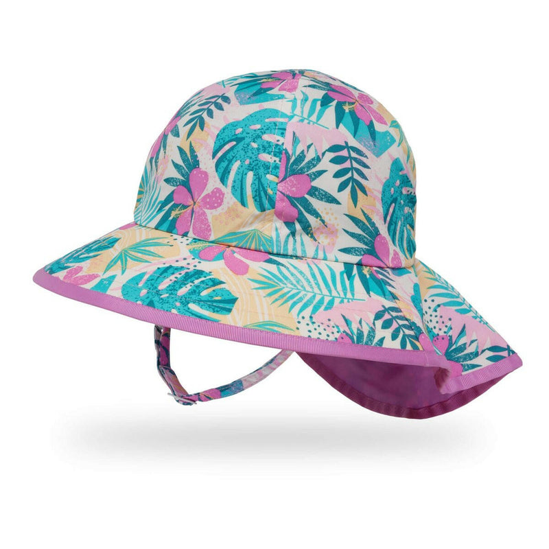 Sunday Afternoons Kids Play Hat - Pink Tropical - HYPHEN KIDS
