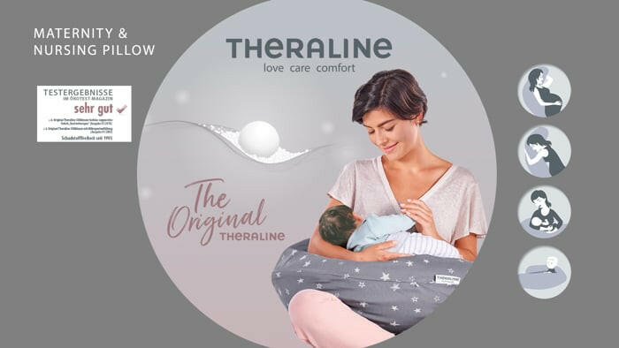 Theraline Comfort Maternity Cushion - Tender Blossom - HYPHEN KIDS