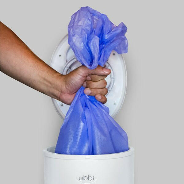 Ubbi Plastic Bags - 75 Diaper Pail Bags - HYPHEN KIDS